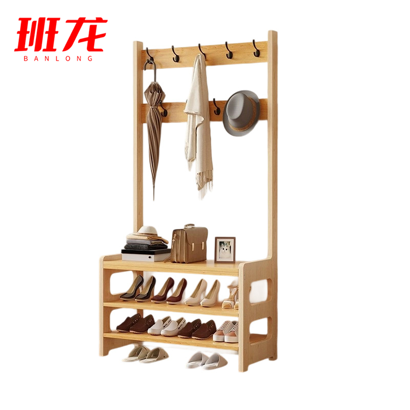 班龙衣帽架62*30*180cm个高清大图