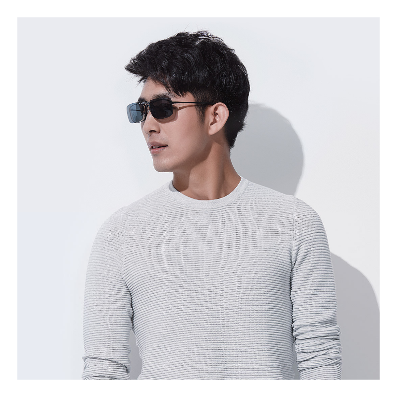 小米有品ts墨镜夹片偏光太阳眼镜夹片男女潮驾驶非夜视镜防紫外线u5