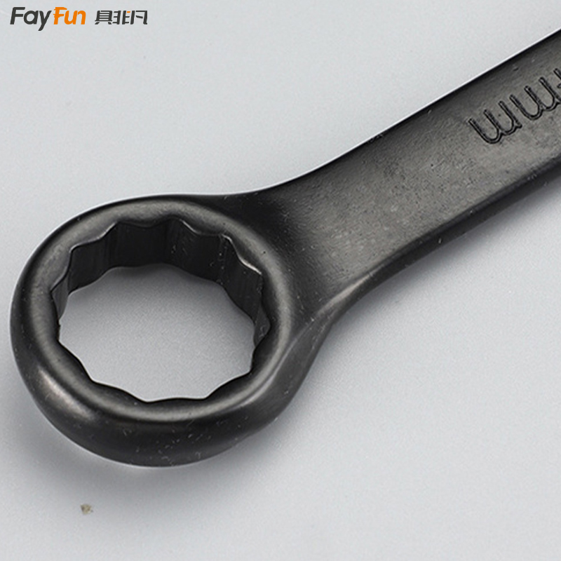 具非凡 黑电泳 两用扳手 17mm 把高清大图