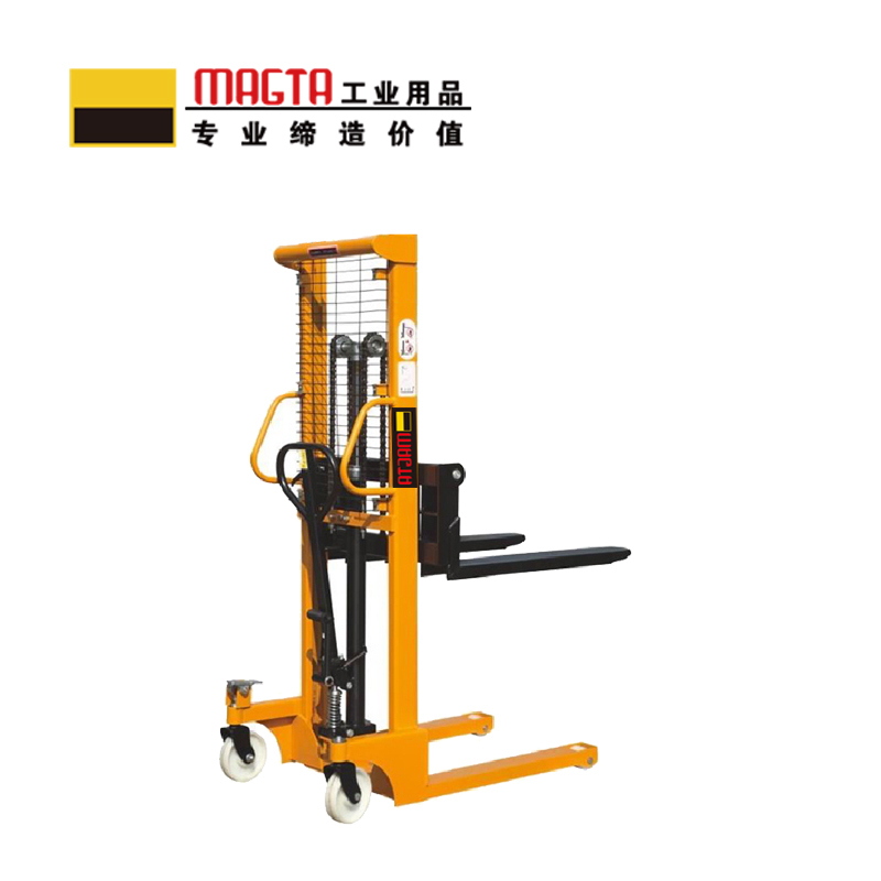 玛吉塔工(MRO MAGTA)手动堆高车 手动叉车 手动堆垛车 手动液压堆高车 35045 1000kg 1600mm