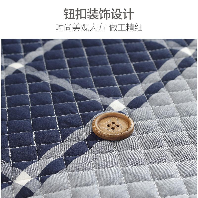 美帮汇一体垫家用绑带防滑椅罩连体全棉椅子椅垫办公室座垫学生凳子座垫高清大图