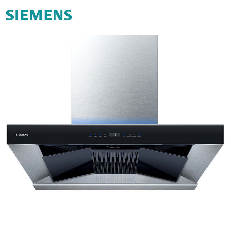 西门子(SIEMENS)欧式触控式飓风抽油烟机LC88EN951W