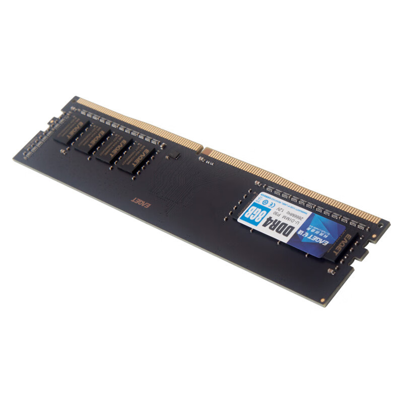 忆捷(EAGET)PC-DDR4 8G/2666 8GB台式机内存条原颗粒全兼容 P30