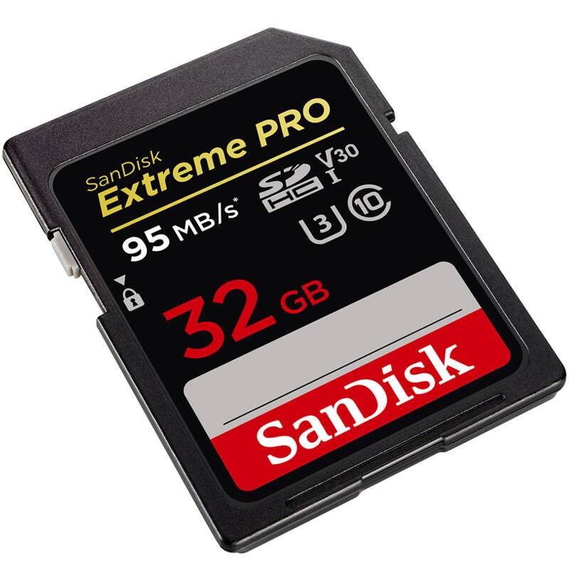 [免邮]闪迪(SANDISK)相机卡(32G)至尊超速SD卡读95M/S写90MB/s单反相机存储卡微单内存卡