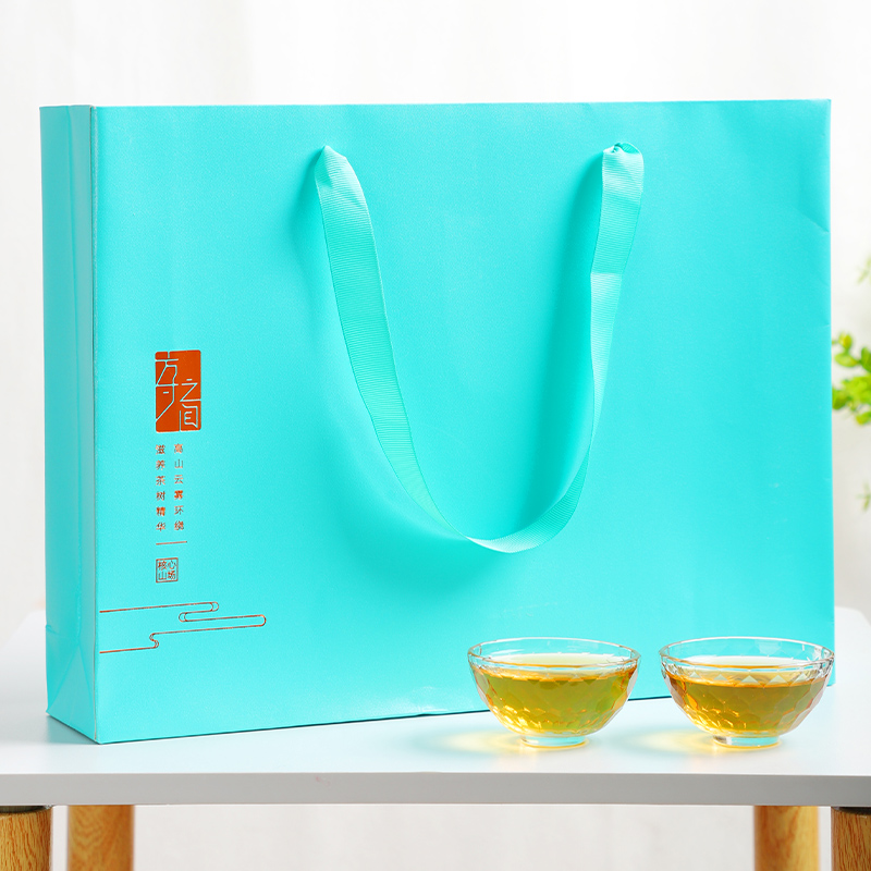 福鼎白茶小方片十年陈年方便携老白茶叶寿眉枣香饼干茶48片礼盒装高清大图