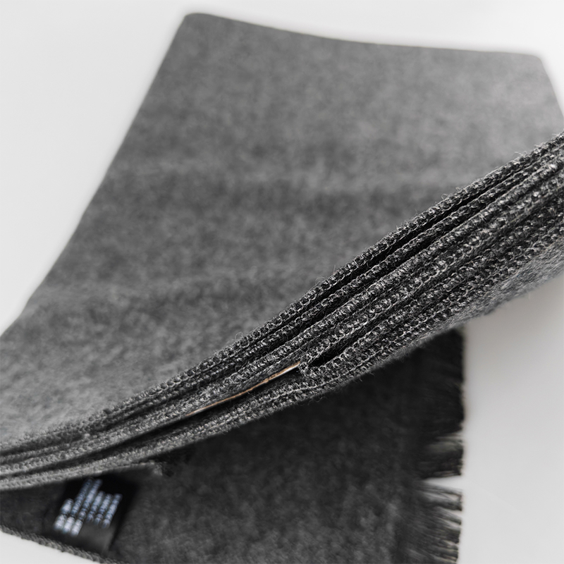 鸽护 羊毛围巾 GH206QDK-15 条高清大图