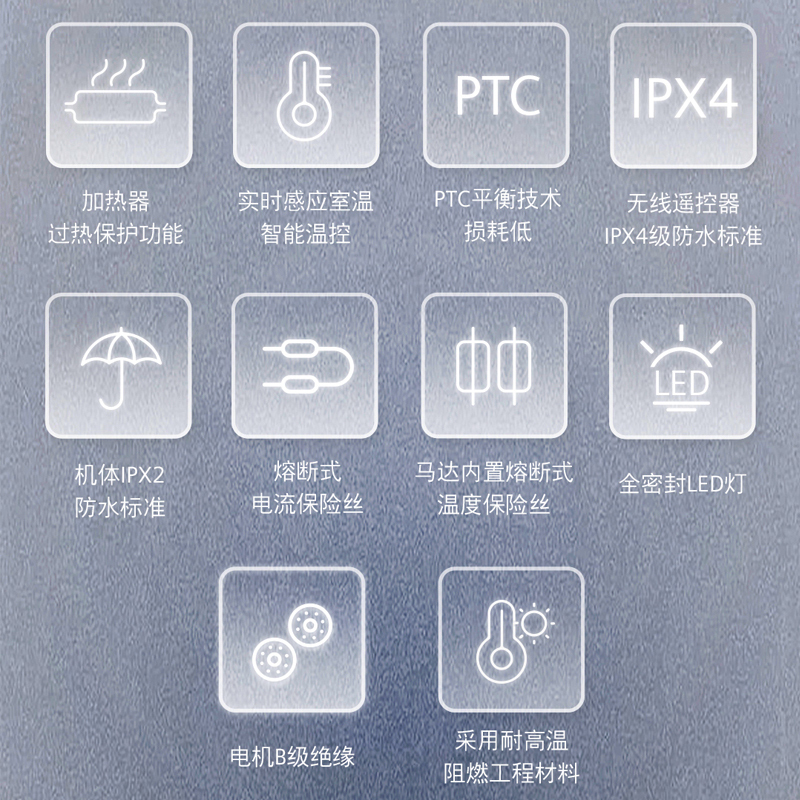西门子风暖浴霸卫生间浴室集成吊顶LED照明排气换气一体多功能暖风机5UH6313-3NC01