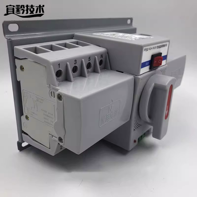 宜黔技术 双电源自动转换开关 BQ3a-100/2P 个