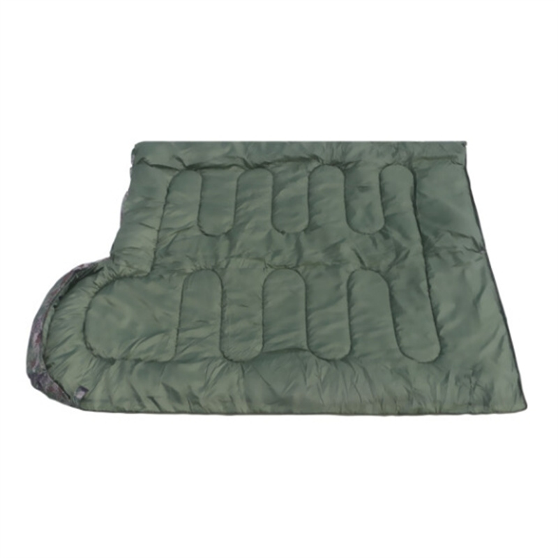 兵戎加厚迷彩睡袋 单兵户外野营保暖应急救灾睡袋 丛林星空睡袋2斤高清大图