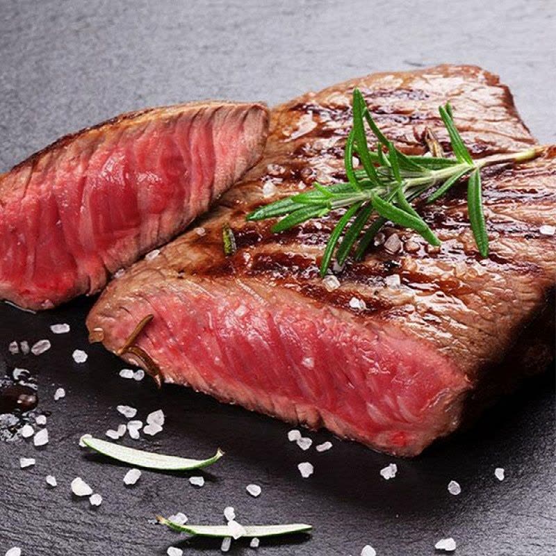 厨易到家有肉吃 牛肉精选礼盒D 安格斯谷饲上脑牛排1500g图片