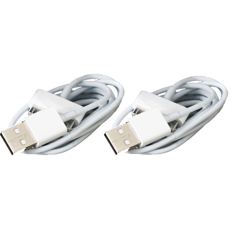 适用苹果4数据线iphone4s充电器线ipad2/3平板宽口数据线