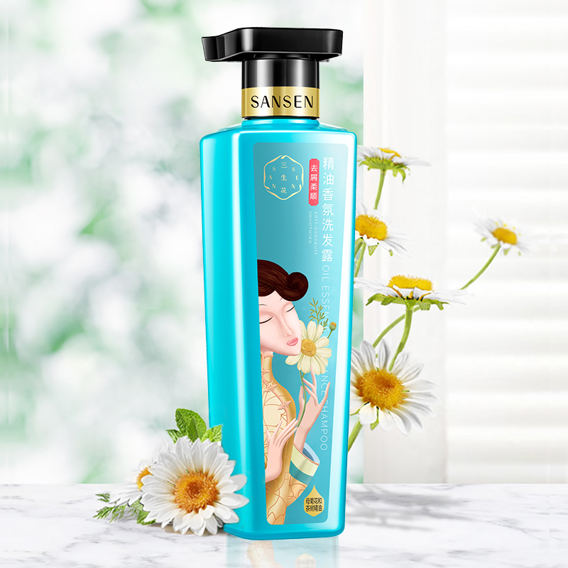 百雀羚三生花去屑柔顺洗发水500ml*2瓶