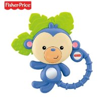 Fisher-price 费雪 缤纷动物之小猴子牙胶摇铃组 Y6584