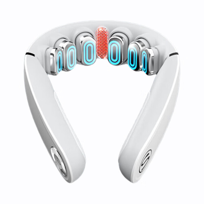 SKG 颈椎按摩器G5 颈部肩颈护颈仪按摩仪 白色 S3757AA高清大图
