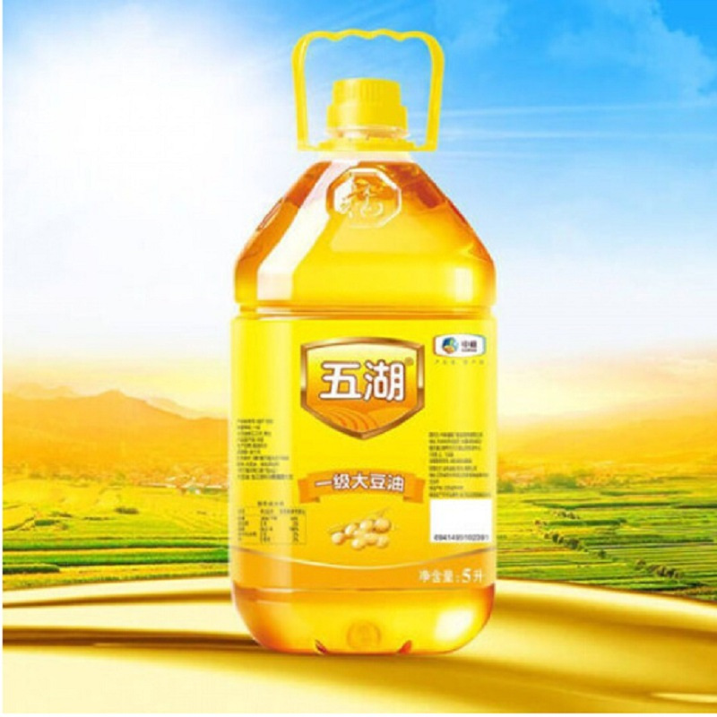 中粮 五湖 大豆油 5l