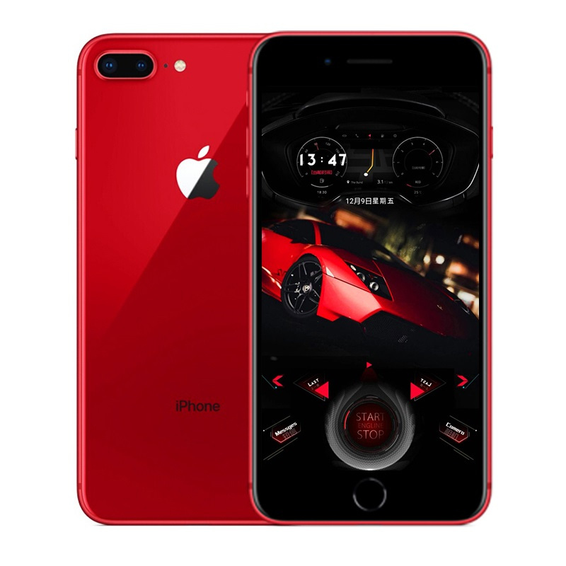 Apple/苹果 iphone8 plus 美版全新未激活全网通4G 智能手机 苹果8plus 64GB 中国红