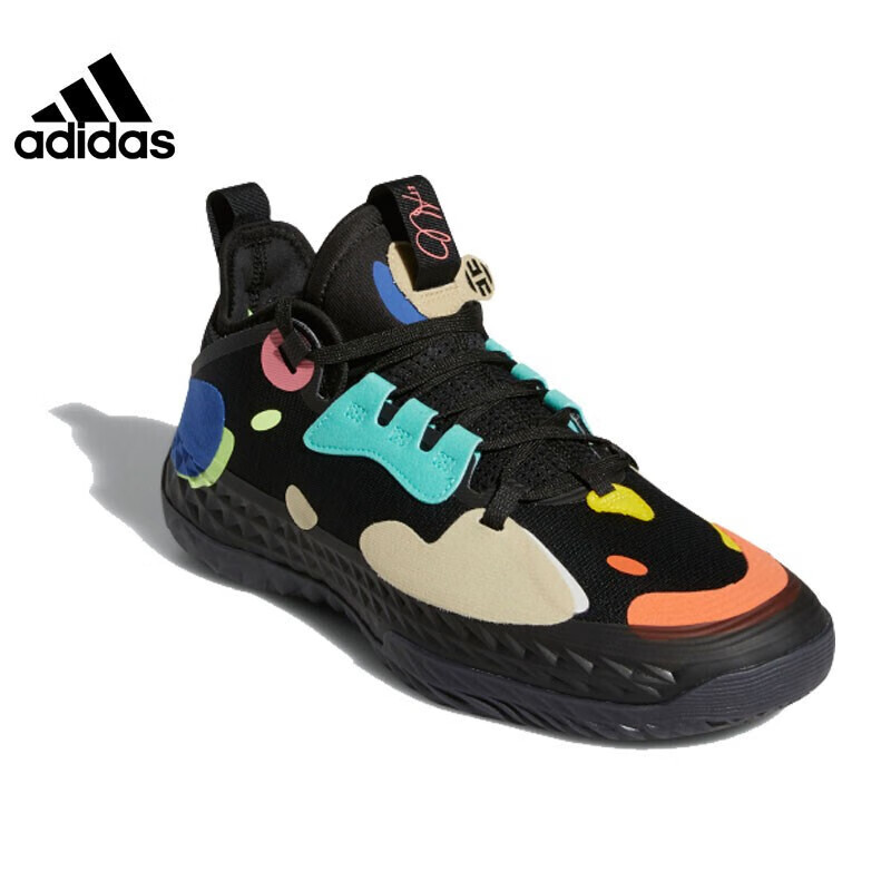 阿迪达斯 (adidas)新款篮球鞋男鞋春季春季哈登5代实战轻便缓震运动鞋篮球鞋