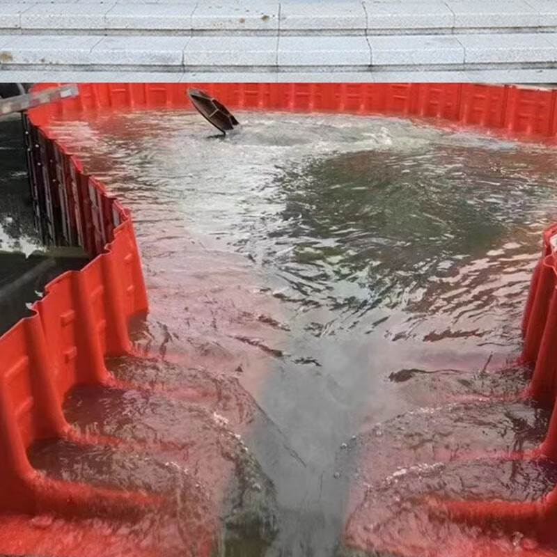 润宏工品 防洪防汛挡水板 (内弯) ABS塑料 52*68*70高清大图