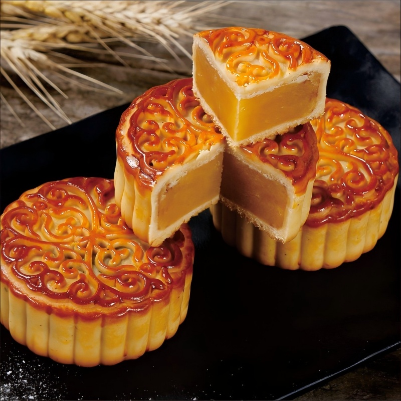 新全新月饼500克/盒高清大图