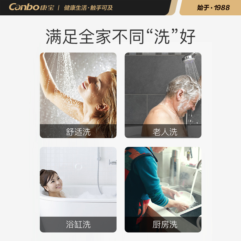康宝(canbo)燃气热水器JSQ25-1332FX/12T(天然气)高清大图