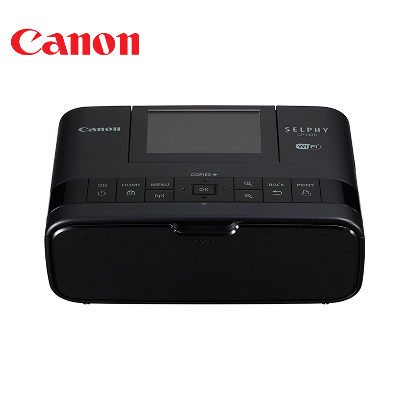 佳能(Canon)SELPHY CP1300 手机无线照片打印机 家用热升华小型便携式相片打印机 小巧迷你打印机 手机wifi连接 粉色 套餐1