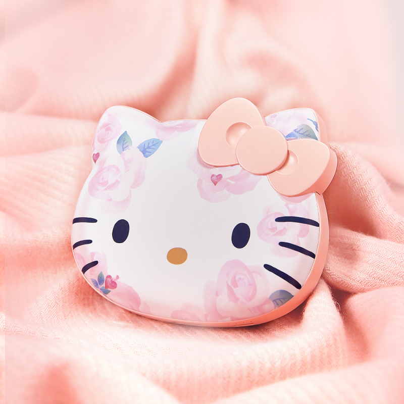 优加 hellokitty充电宝超薄小巧便携迷你可爱女生10000mAh快充手机苹果专用闪充毫安大容量暖手宝两用移动电源