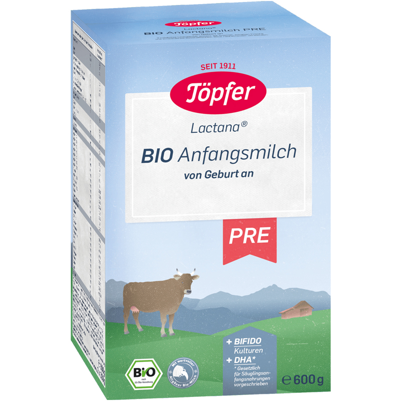 [免邮包税德国直邮4盒]德国原装特福芬TOPFER奶粉 pre段(0-6个月)600g高清大图