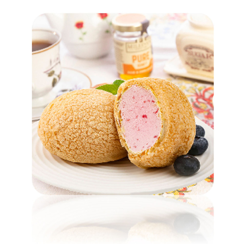 大桥道泡芙冰淇淋草莓12袋