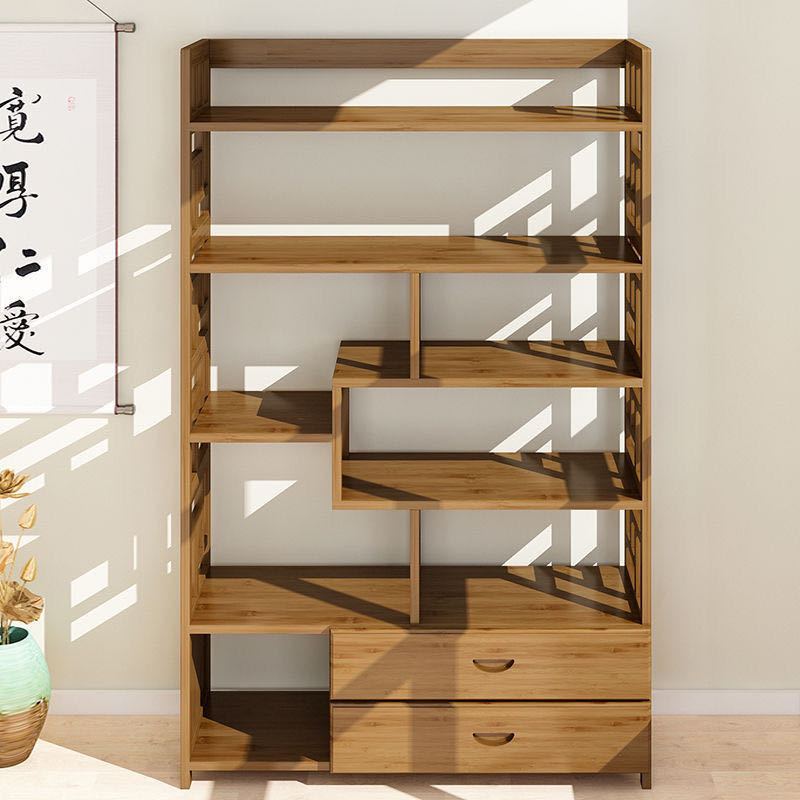 实木博古架高档置物架仿古多宝阁古董架子书柜茶柜展示柜中式书架
