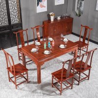 红木家具明清仿古八仙桌实木正方形长餐桌新中式花梨木家用经济型