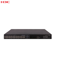华三(H3C)E528C-PWR L2以太网交换机主机 2个单模千兆光模块