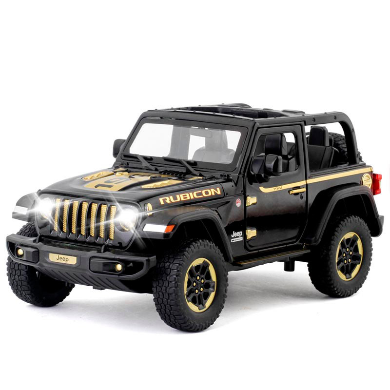 120敞篷合金车模型仿真吉普1941金属模型摆件儿童回力玩具视频