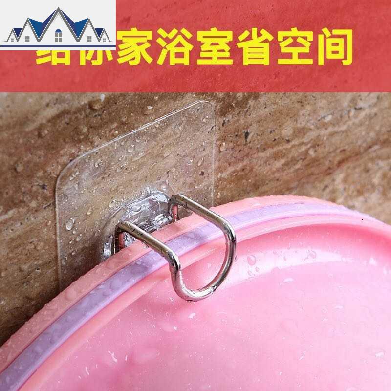 锅盖架壁挂免打孔放锅盖的架子厨房置物架锅盖收纳架洗脸盆架盆架 三维工匠高清大图