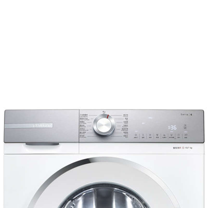博世(Bosch)洗衣机XQG100-WNB254X00W白10KG洗7KG烘干微蒸空气洗双重自清洁双核动力中途添衣高清大图