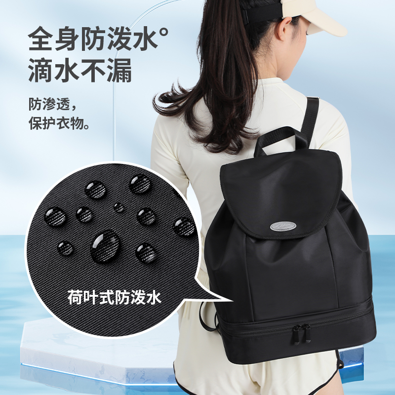 乐活旅行翻盖游泳包高清大图