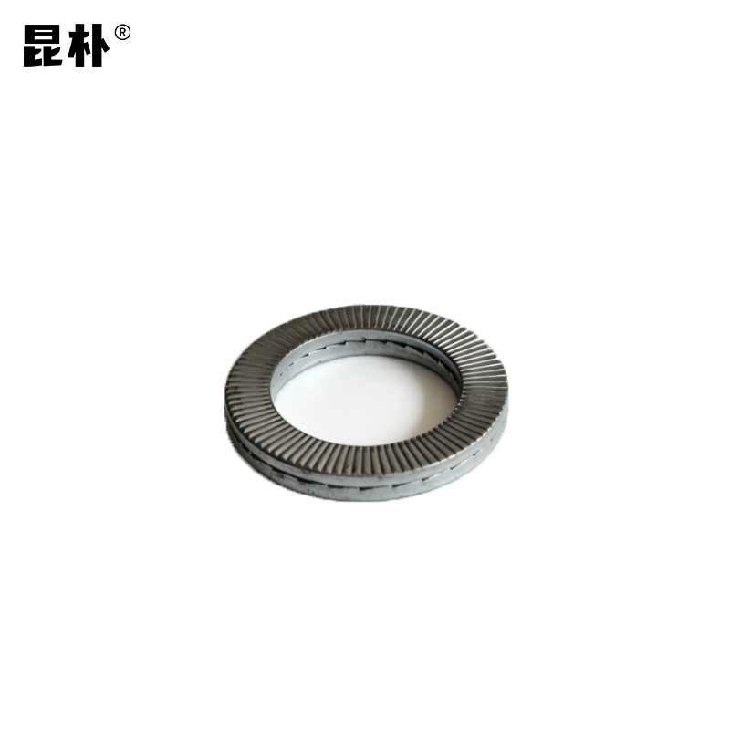 昆朴 双叠自锁垫圈 达克罗 4.8级 M8 个