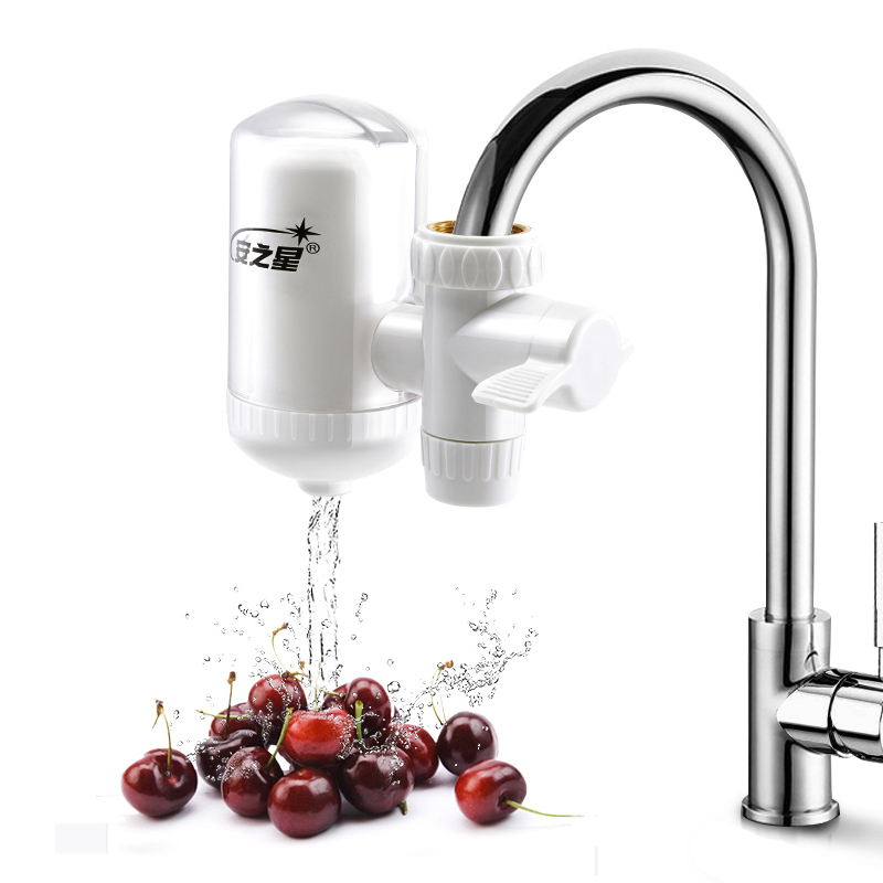 安之星净水器水龙头净水器家用水龙头过滤器自来水过滤器厨房净化 安之星AZX-JSQ-03L5 (透星)