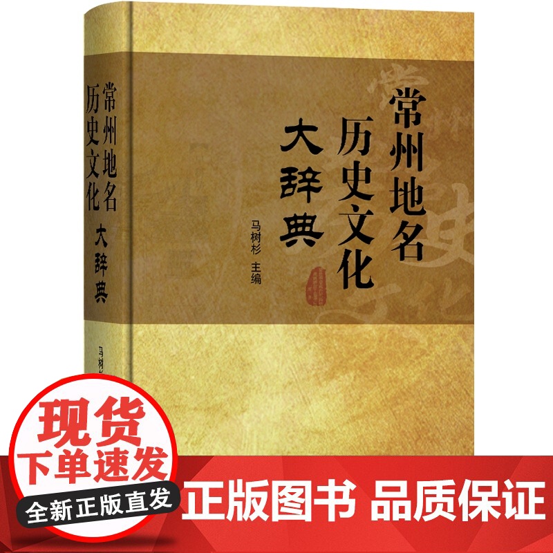 常州地名历史文化大辞典 地方史志 上海辞书出版社高清大图