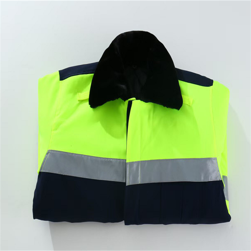 飞翔大雁 高可视警示全棉棉夹克 一体式(M-4XL)件高清大图