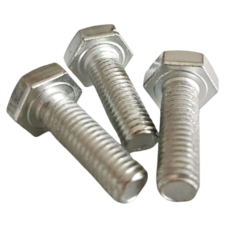 vzi 蓝白锌碳钢镀锌六角螺栓 M10×25(P1.5) 50个 包高清大图