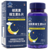 修正 褪黑素b6片 改善睡眠成人中老年退黑素改善睡眠可搭配退黑素胶囊安眠快速入睡失眠片安神助眠 60片/盒装