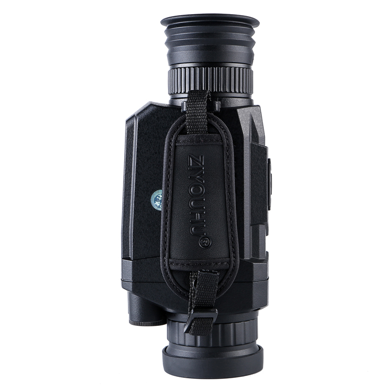 自由虎(Ziyouhu)新品5x35高清数码红外夜视仪巡逻夜间单筒望远镜户外的呢过山野营旅行用品(黑色)