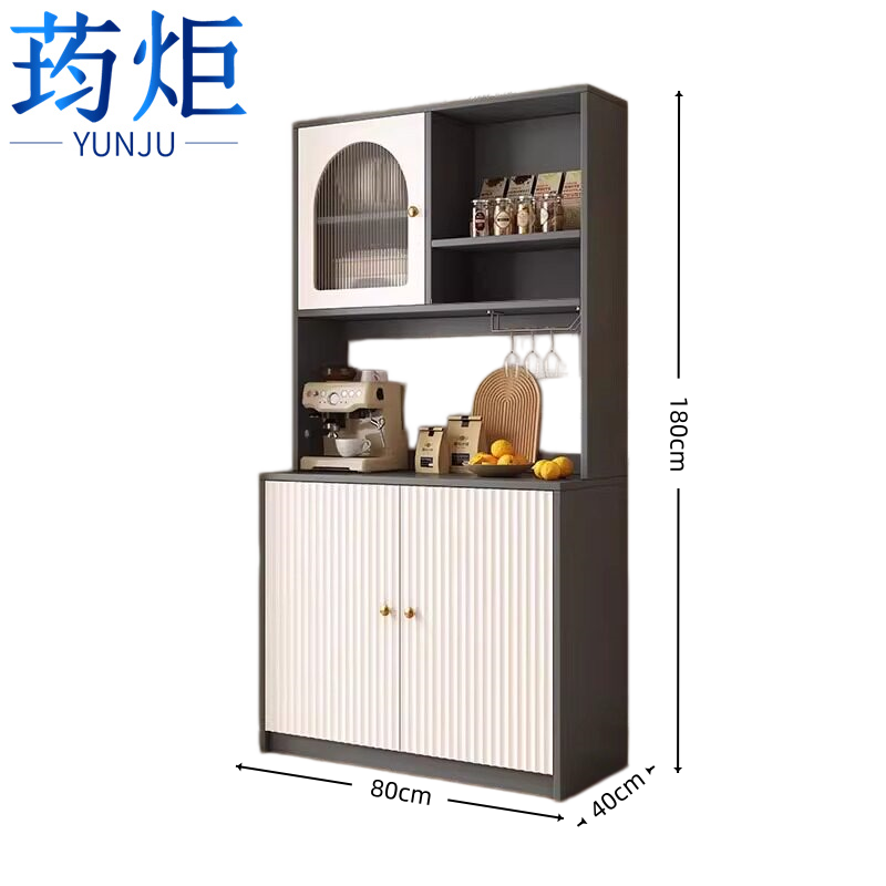 荺炬餐边柜 灰色80cm两门 台