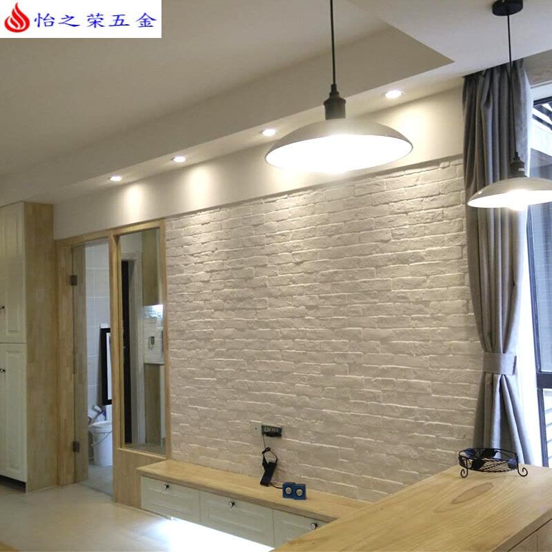 文化砖白砖仿古瓷砖别墅外墙砖室内装修电视客厅文化石背景墙图片