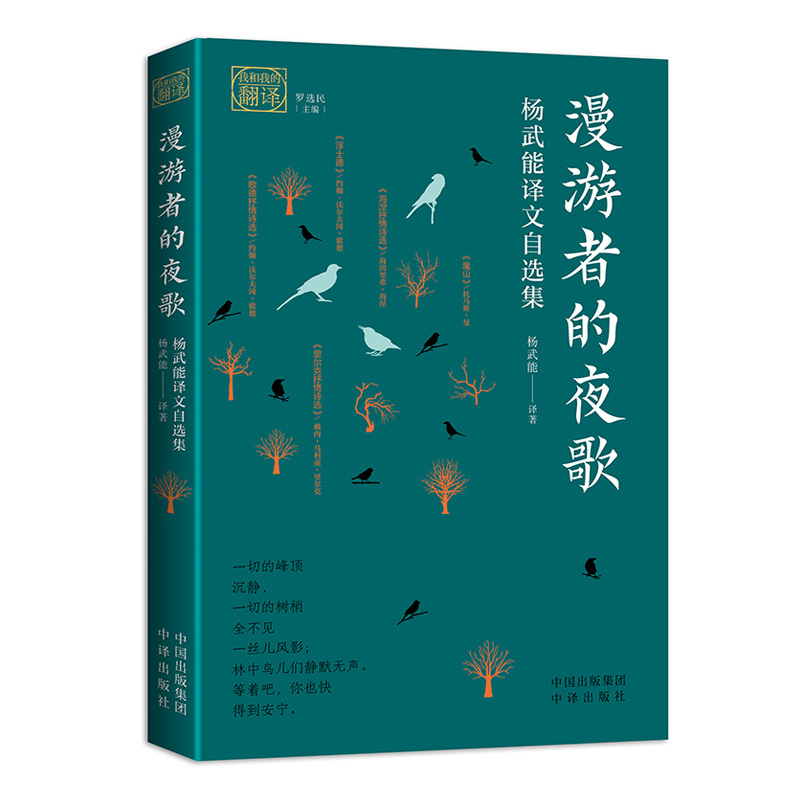 [正版]漫游者的夜歌(杨武能译文自选集) 我和我的翻译丛书 收录德国语文坛作家诗歌散文小说等作品集 外国文学研究书