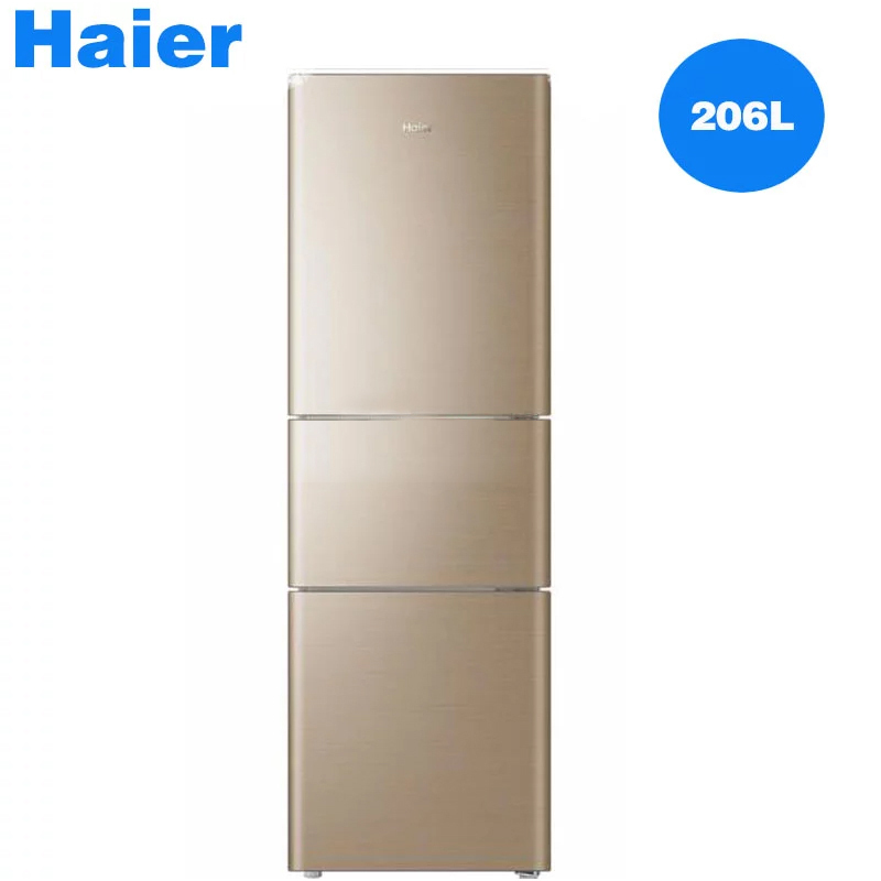 海尔(Haier)BCD-206STPP 206升L 三门软冷冻
