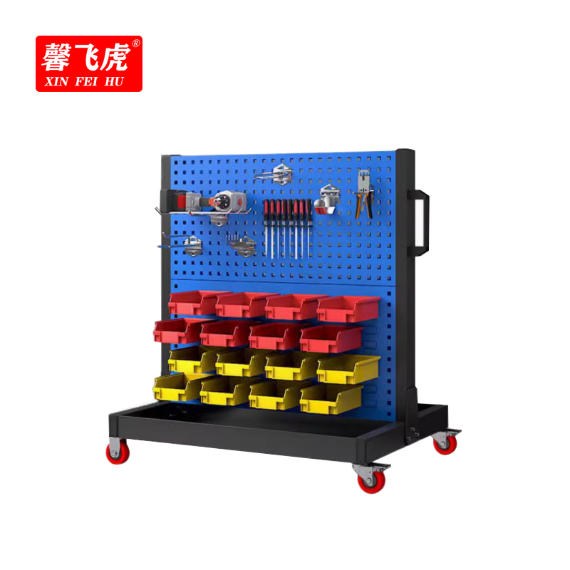 馨飞虎工具架洞洞板物料架双面二层/个高清大图