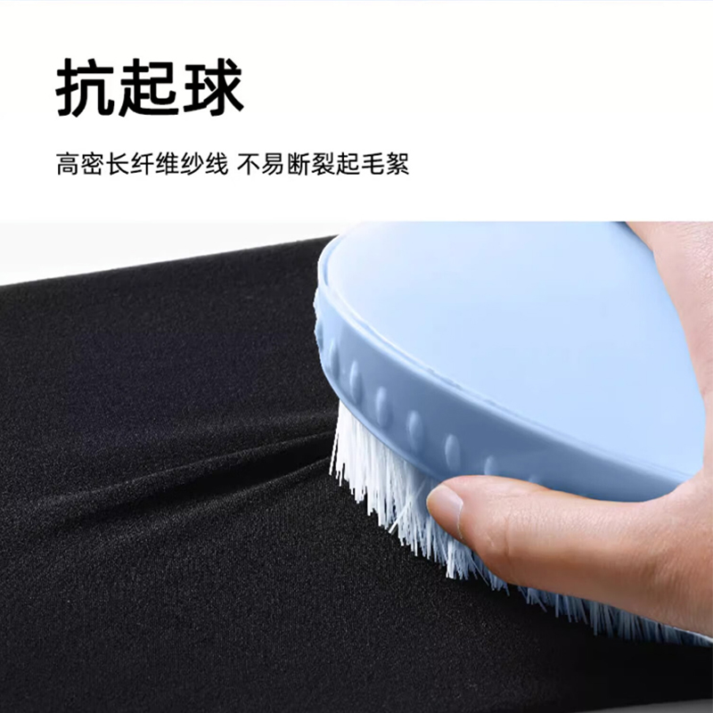 美穗吉家(mihooce)冰袖防晒冰丝护臂袖套男女套袖开车套指护袖 黑色MIHH-2408091高清大图