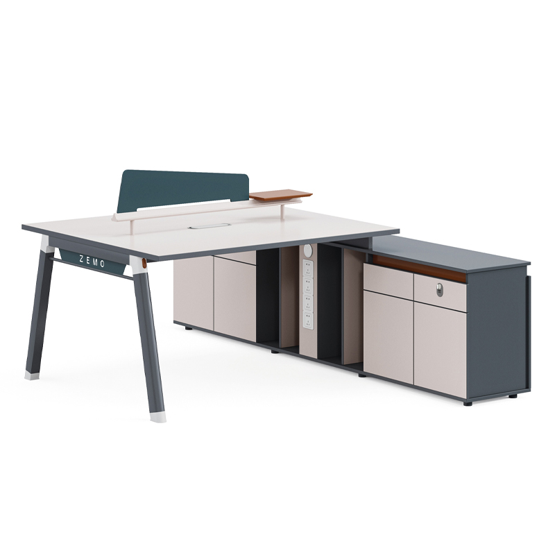 中豫鑫泽 ZYXZ5022092 办公家具职员办公桌简约现代屏风工位 双人位