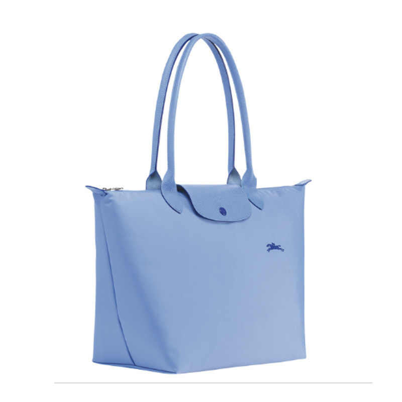 [直营]珑骧(Longchamp) 拉链 锦纶 女款Le Pliage系列 软 尼龙大号长柄可折叠手提单肩包